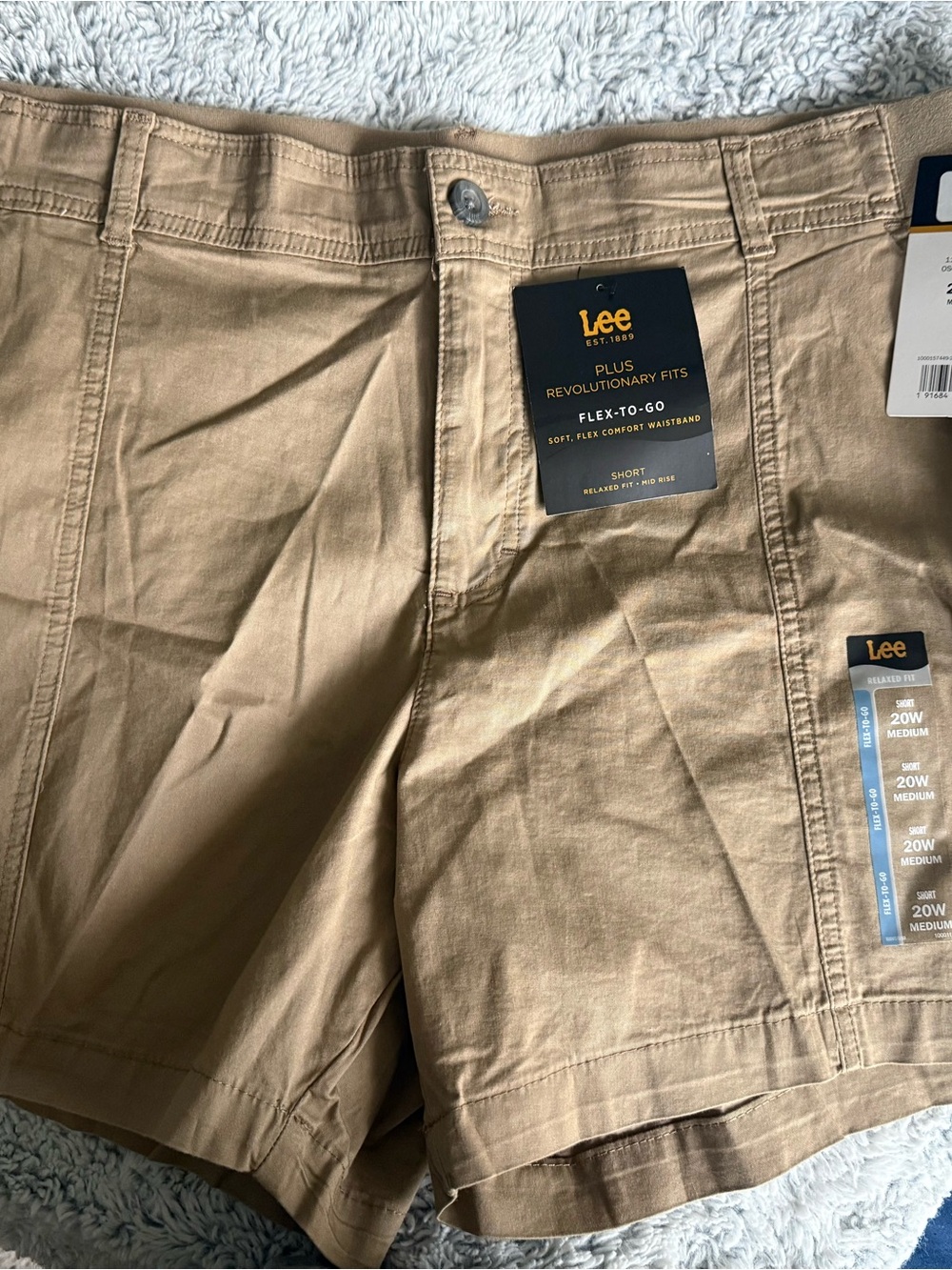Lee Women’s Khaki Cargo Shorts